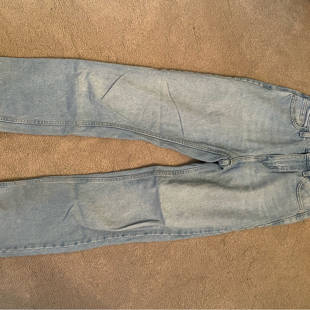 Zara Women’s  Light Blue Straight Jeans